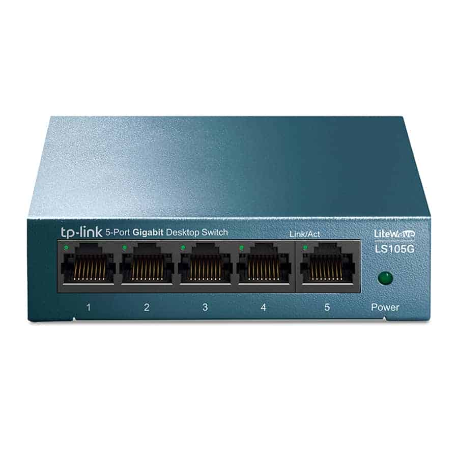 (image for) tp-link LS105G 5-Port Gigabit Desktop-Wall Mount Switch